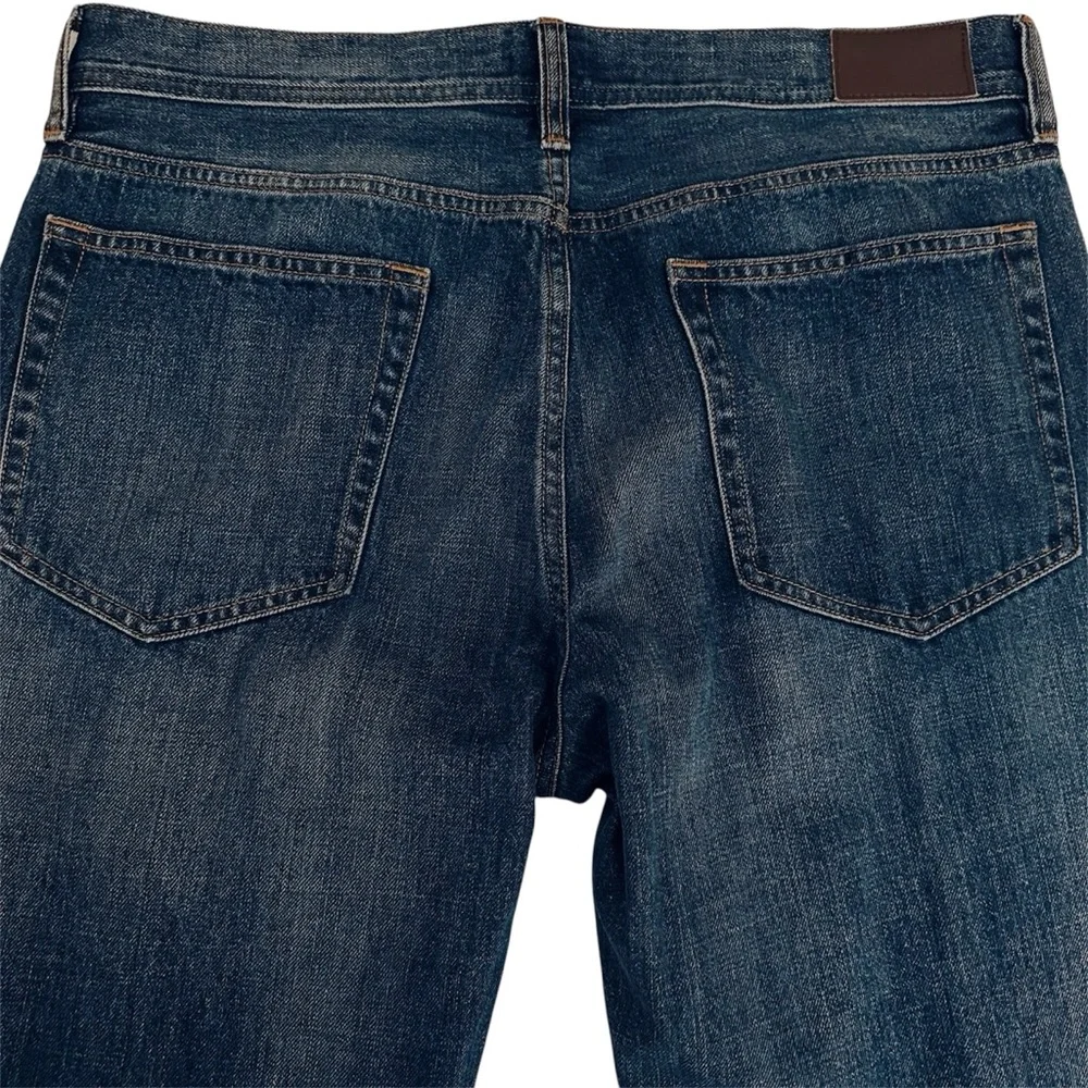 J. Crew Sutton Straight-Fit Jean in Dark Wash Size 32 x 34